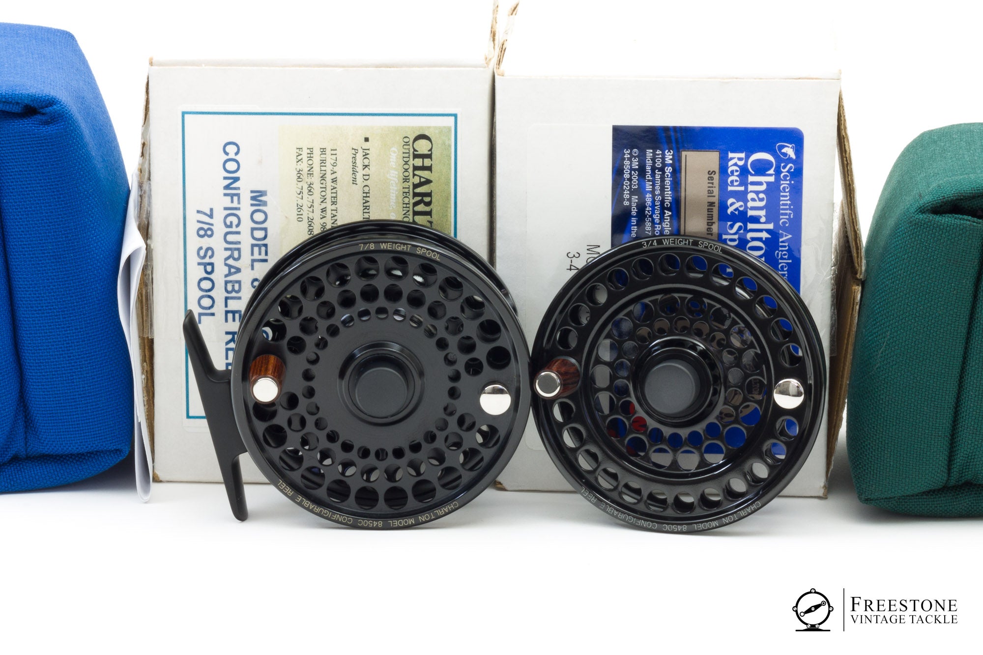 Charlton - 8450c Fly Reel - 7/8 & 3/4 Spools