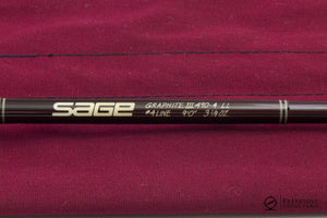 Sage - Model 490-4 LL, 9' 4pc 4wt Graphite Rod