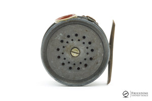 Hardy - Perfect 3 3/8 Fly Reel - 1912 Check w/ Red Agate - FSVT -  Freestone Vintage Tackle