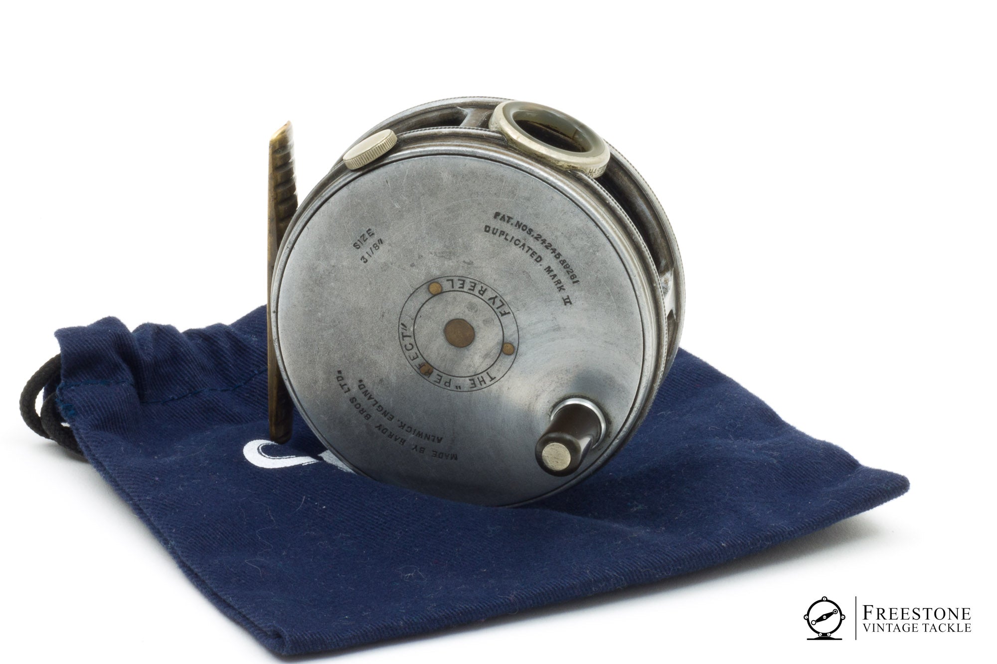 Hardy - Perfect 3 1/8" Fly Reel - RHW, Pre-war