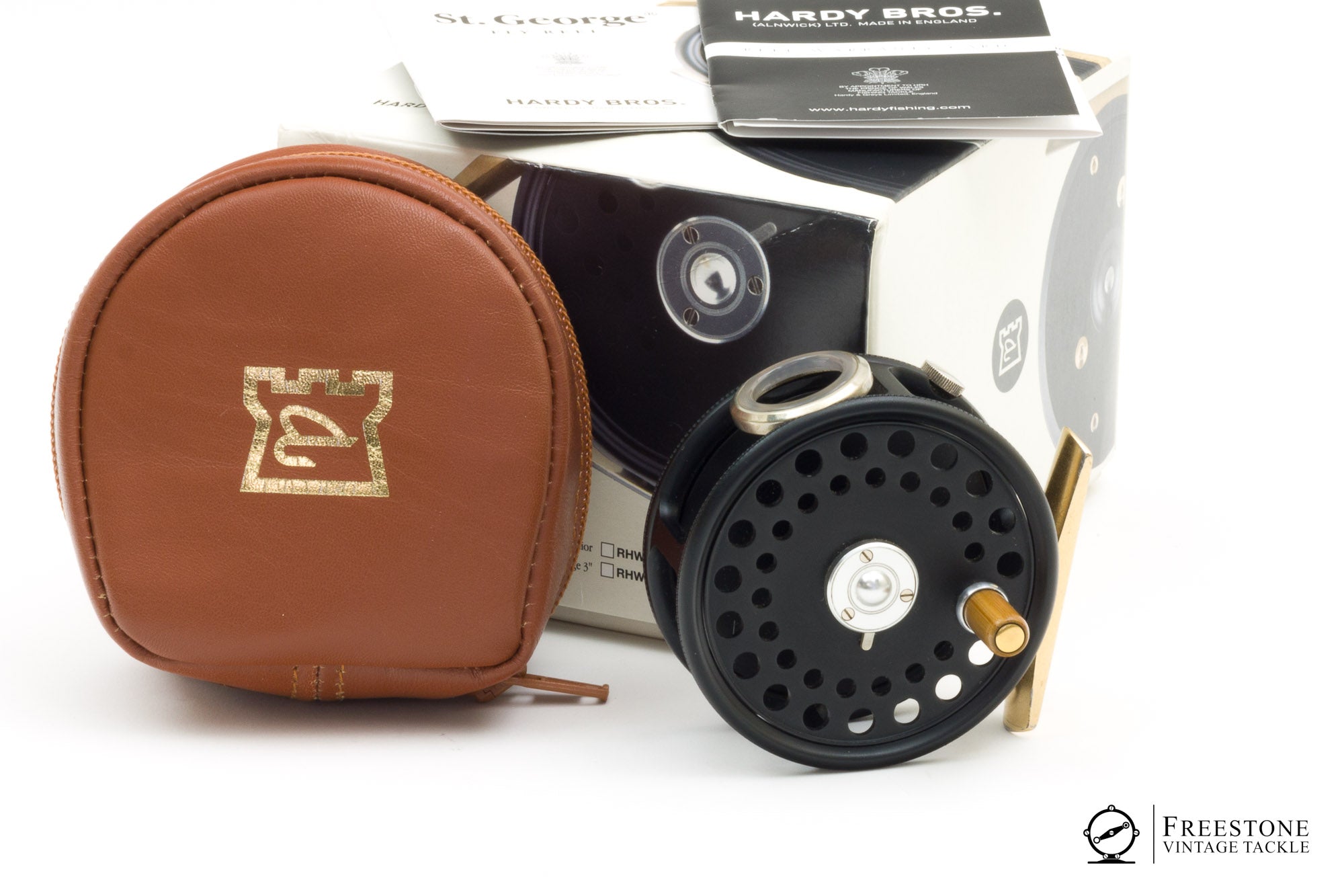 Hardy - St. George 3" Fly Reel - LHW, Reissue