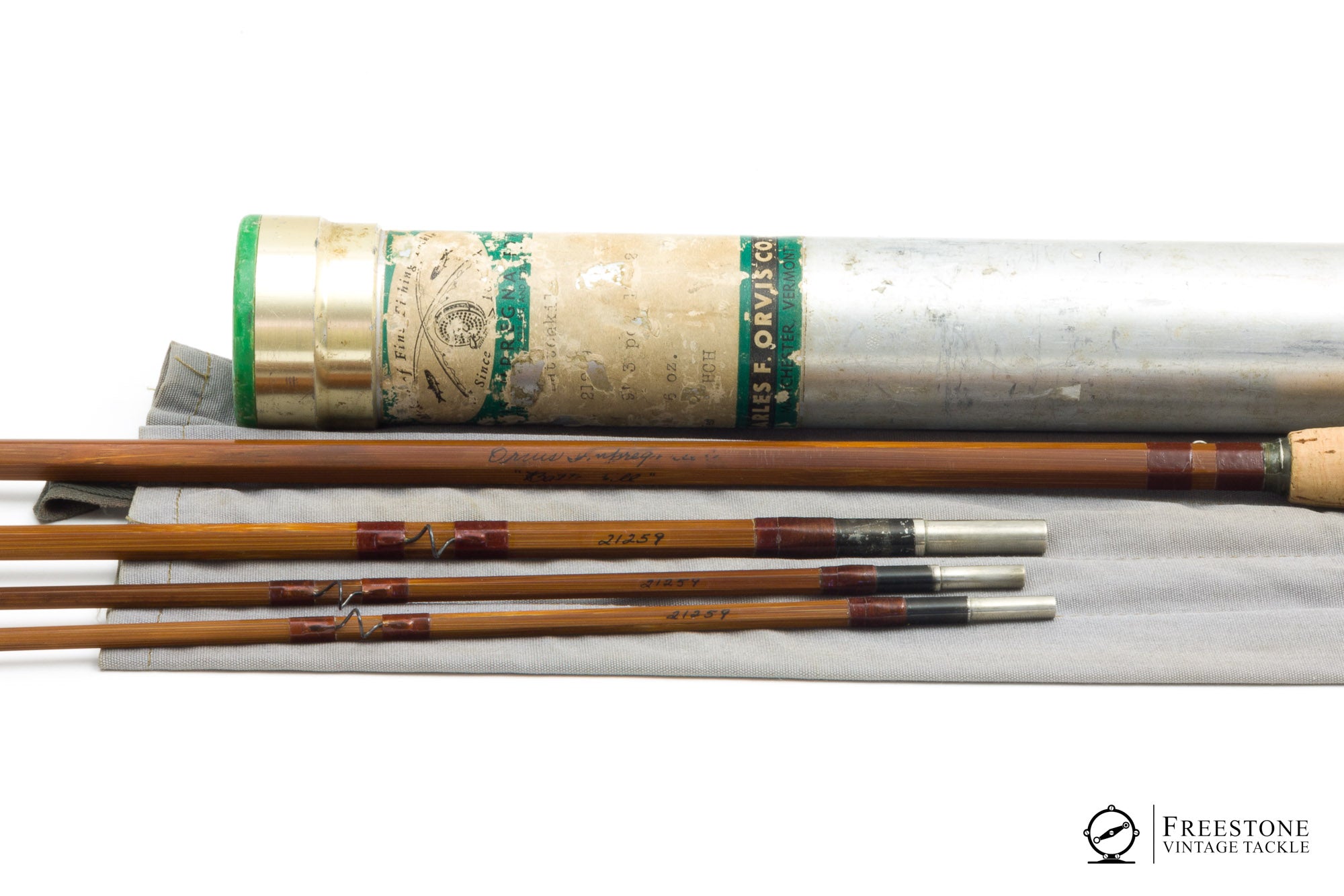 Orvis - Battenkill 9' 3/2 7wt Impregnated Bamboo Rod