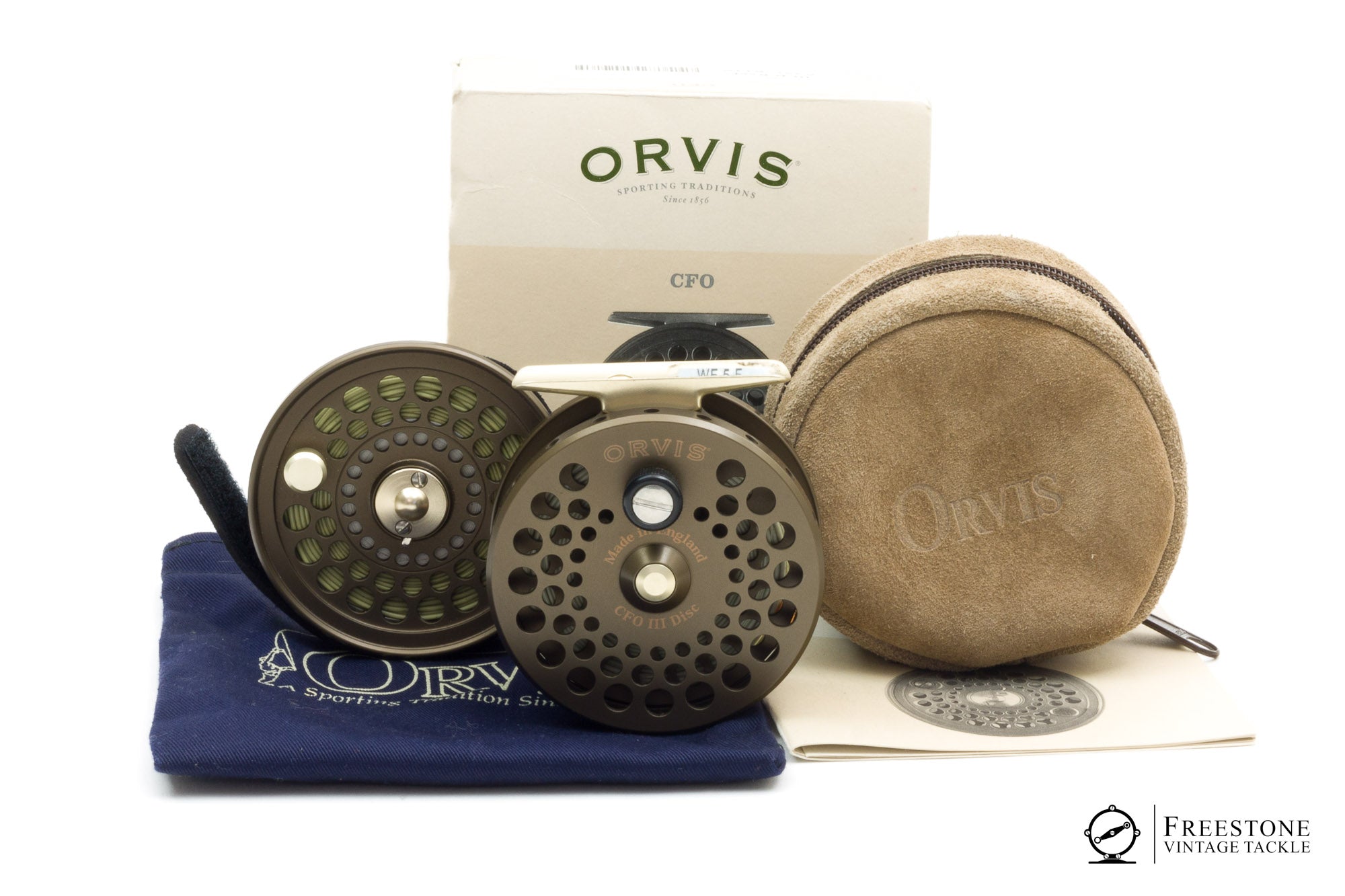 Orvis - CFO III Disc Fly Reel w/ Spare Spool - Freestone Vintage