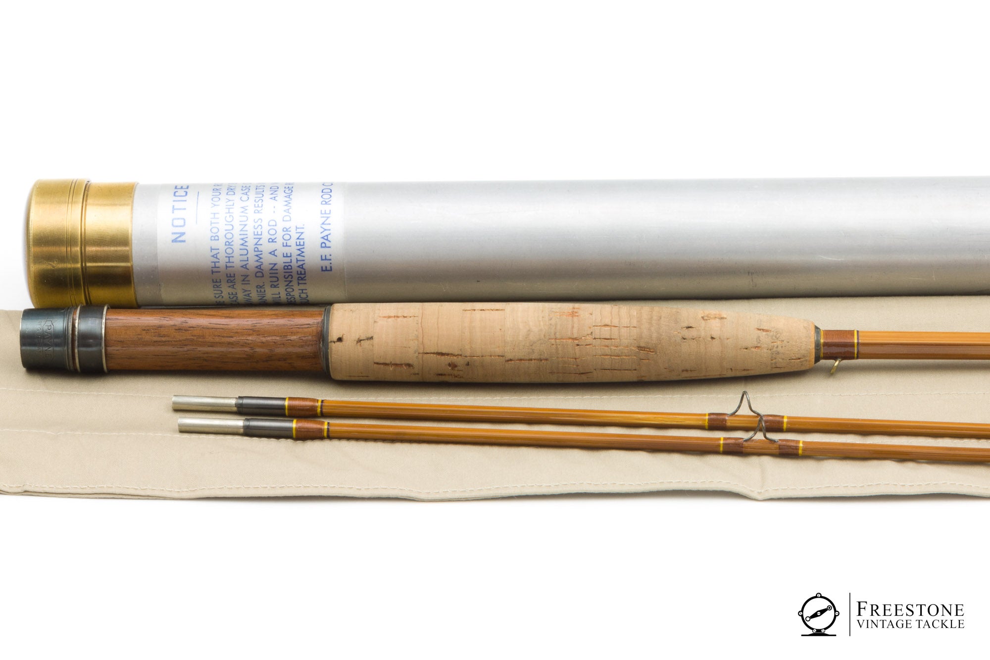 Payne - Model 98, 7' 2/2 4wt Bamboo Fly Rod