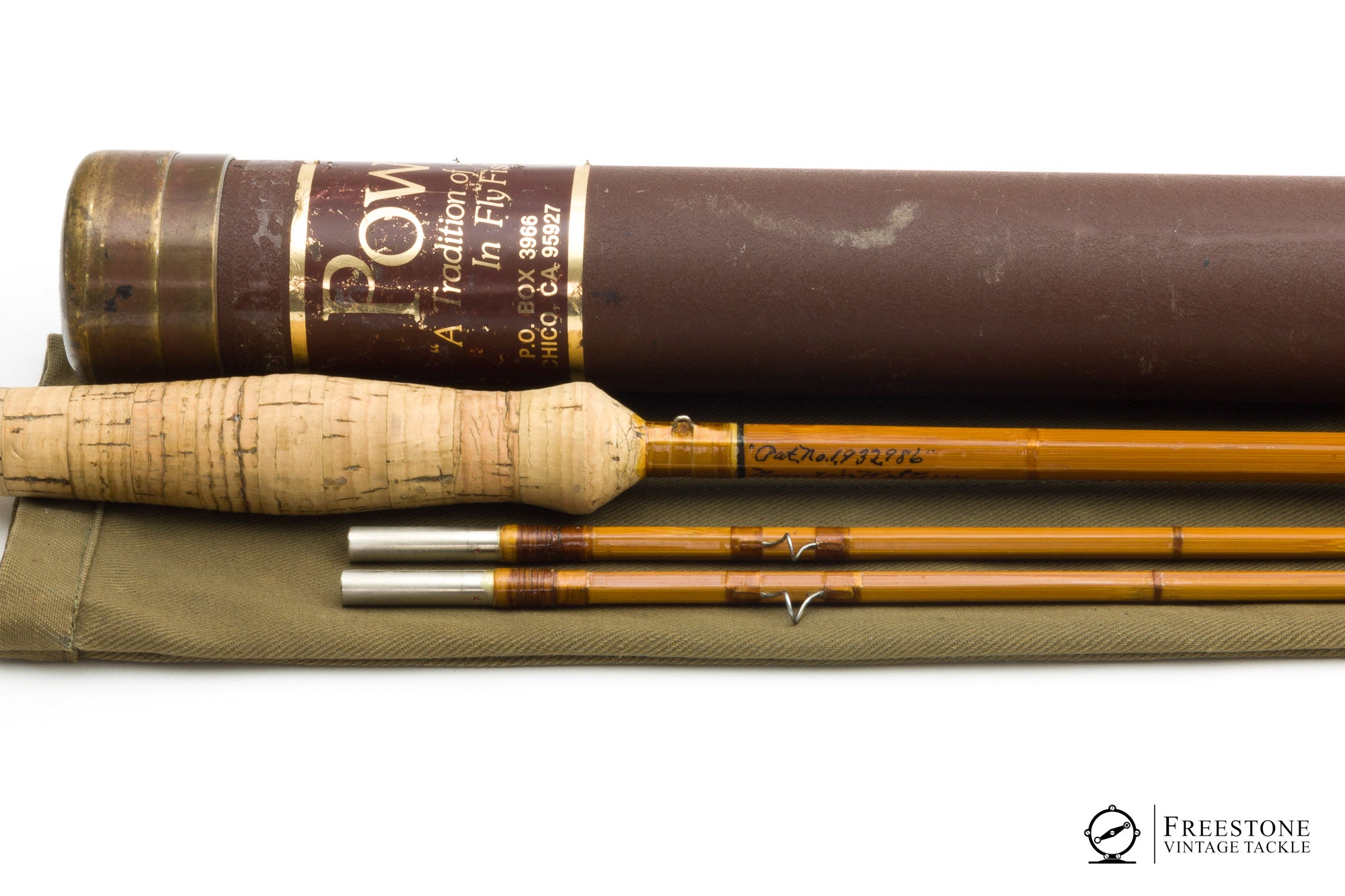 Powell, E.C. - 9' 2/2 5-6wt Semihollow Bamboo Rod