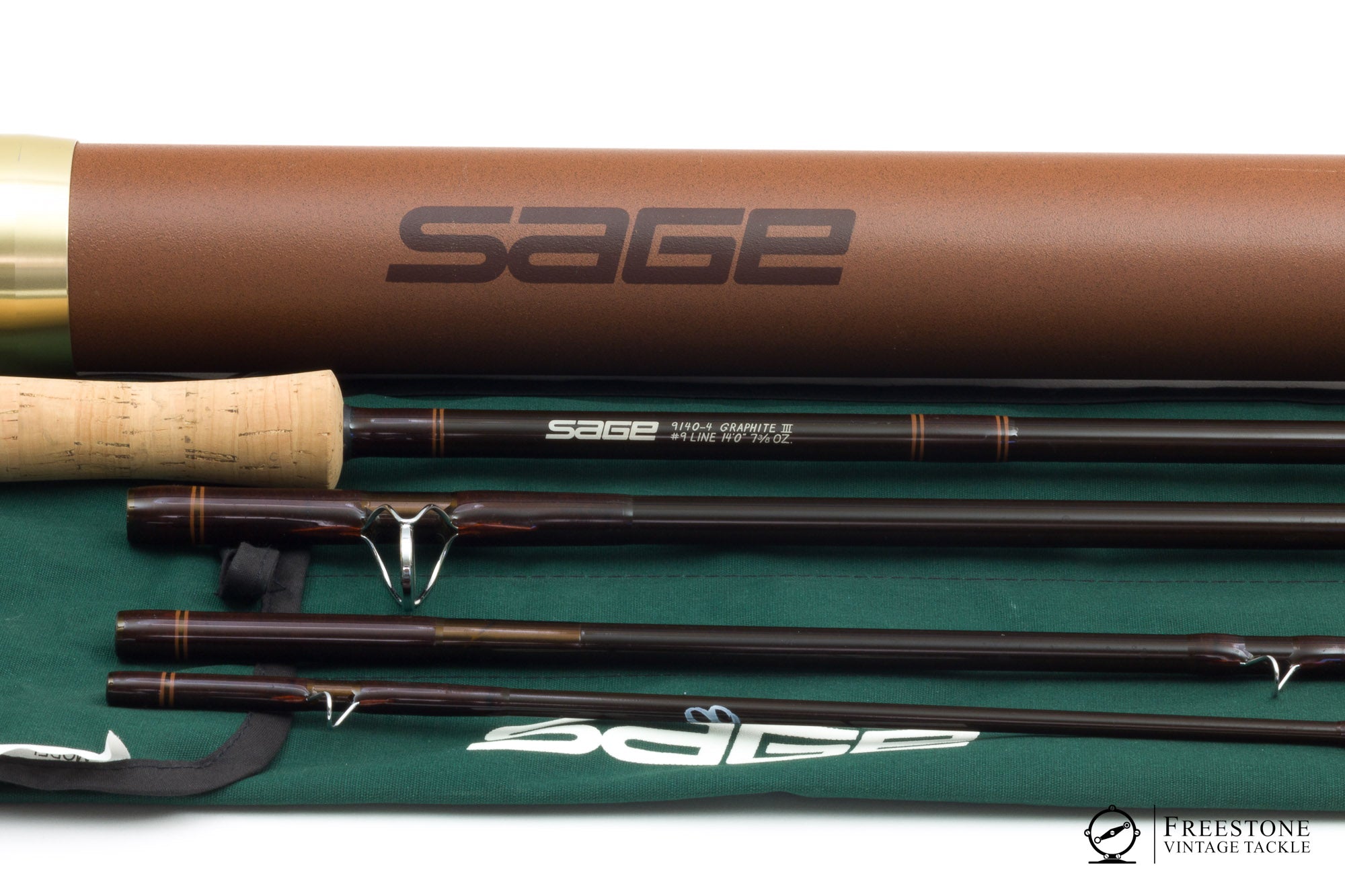 Sage - 9140-4 'Brownie' 14' 4-pc 9wt Graphite Spey Rod