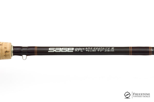Sage - RPL+ 690, 9' 2-pc 6wt Graphite Rod - Freestone Vintage Tackle