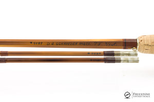 Schroeder, D.G. - 7'3" 2/2, 4-5wt Bamboo Rod