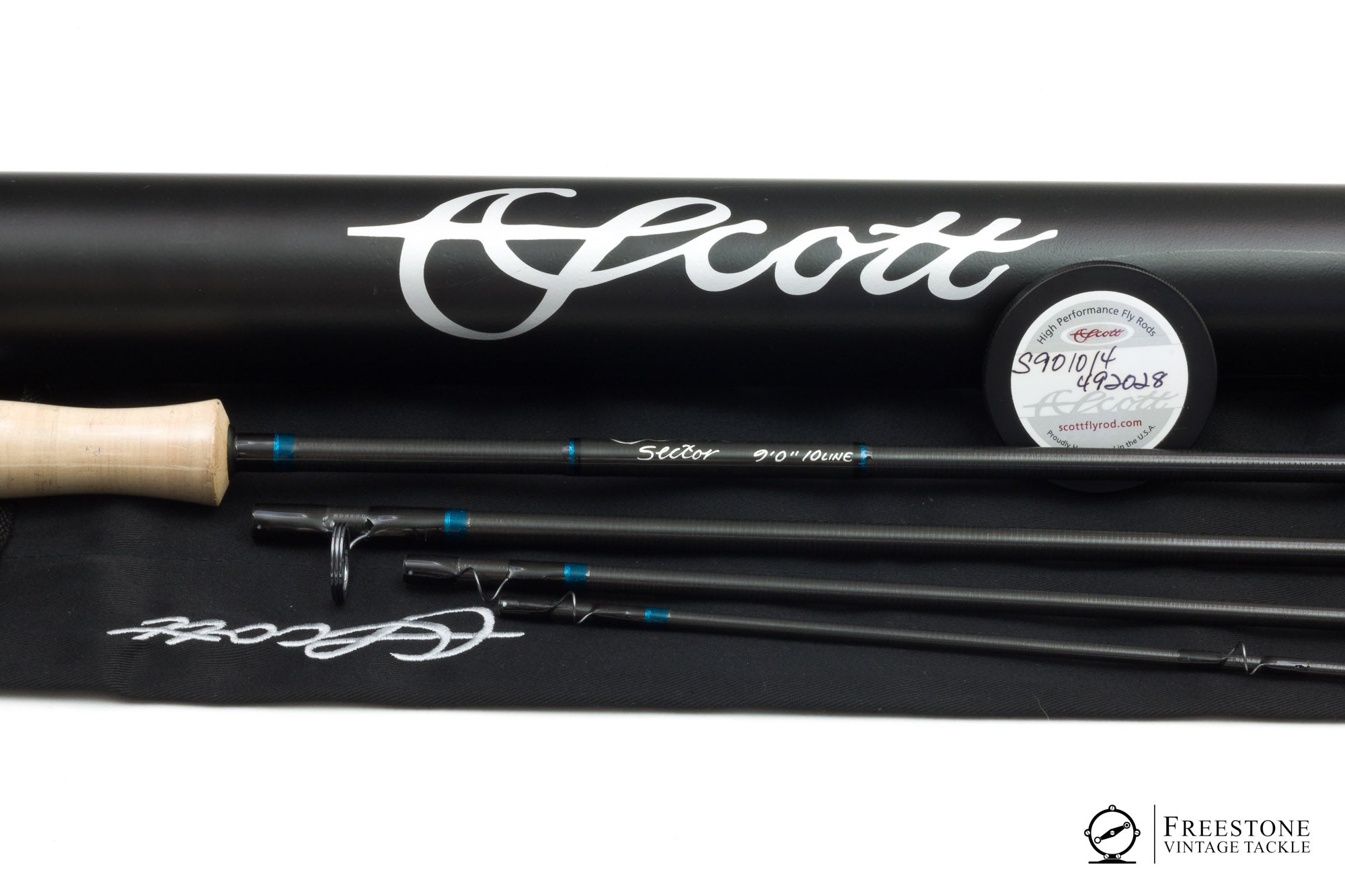 Scott - Sector 9' 4pc 10wt Graphite Rod