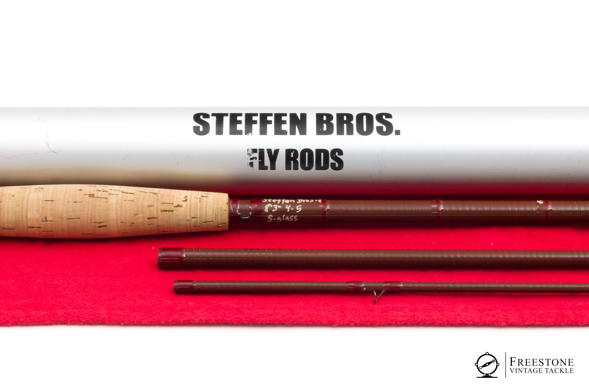 Steffen Bros - 8' 3-pc, 4-5wt. Fiberglass Fly Rod