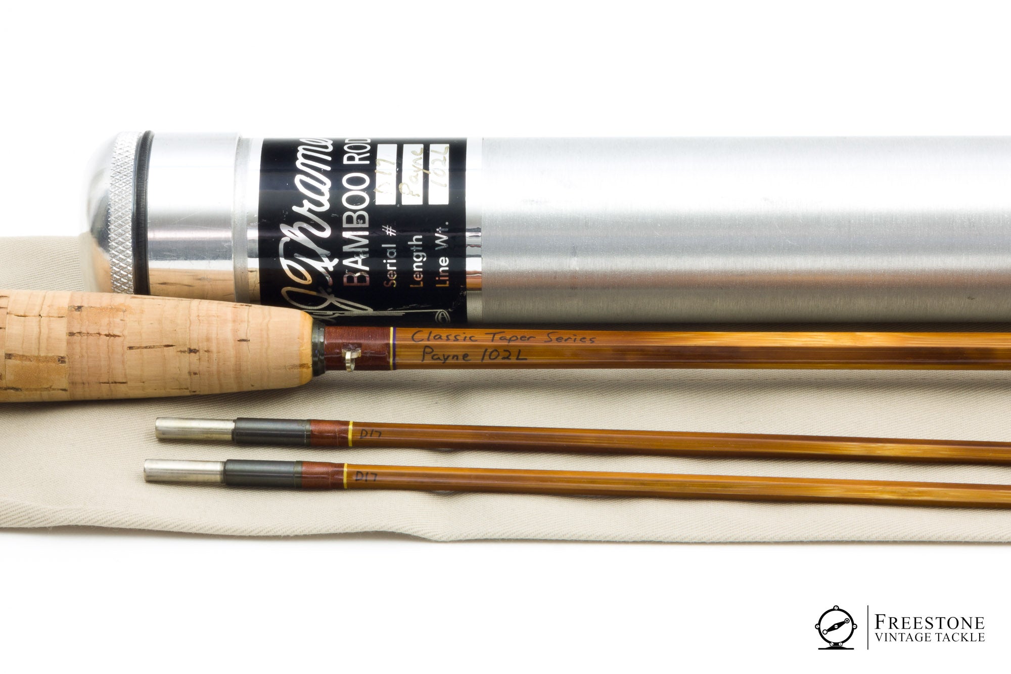 Thramer, A.J. - Classic Series Payne 102L, 8' 2/2 4wt Bamboo Rod