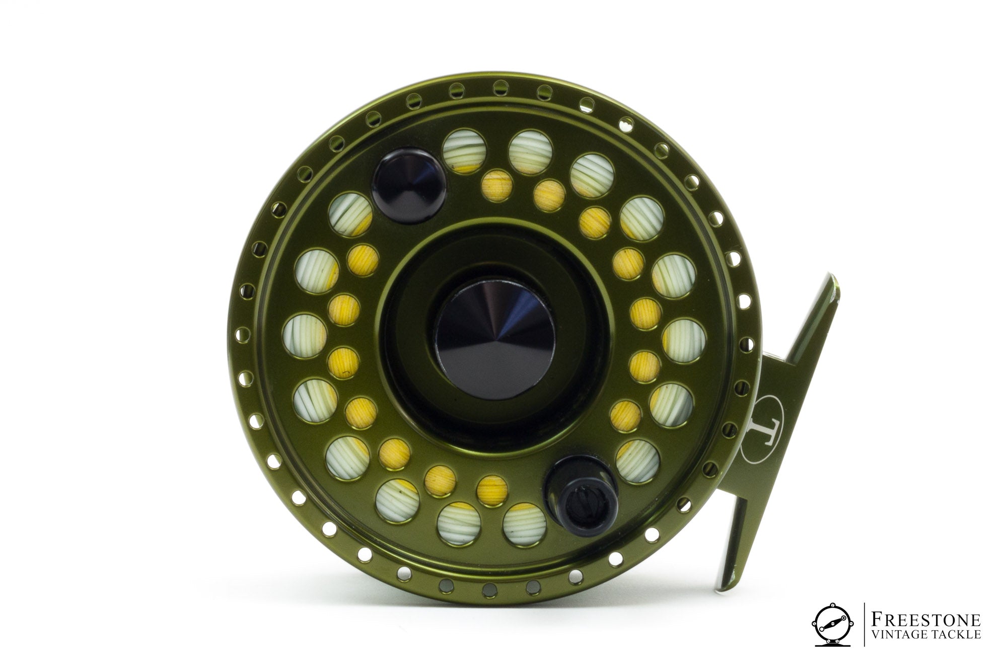 USED Tibor Reel Package Dark Green Special Color Edition