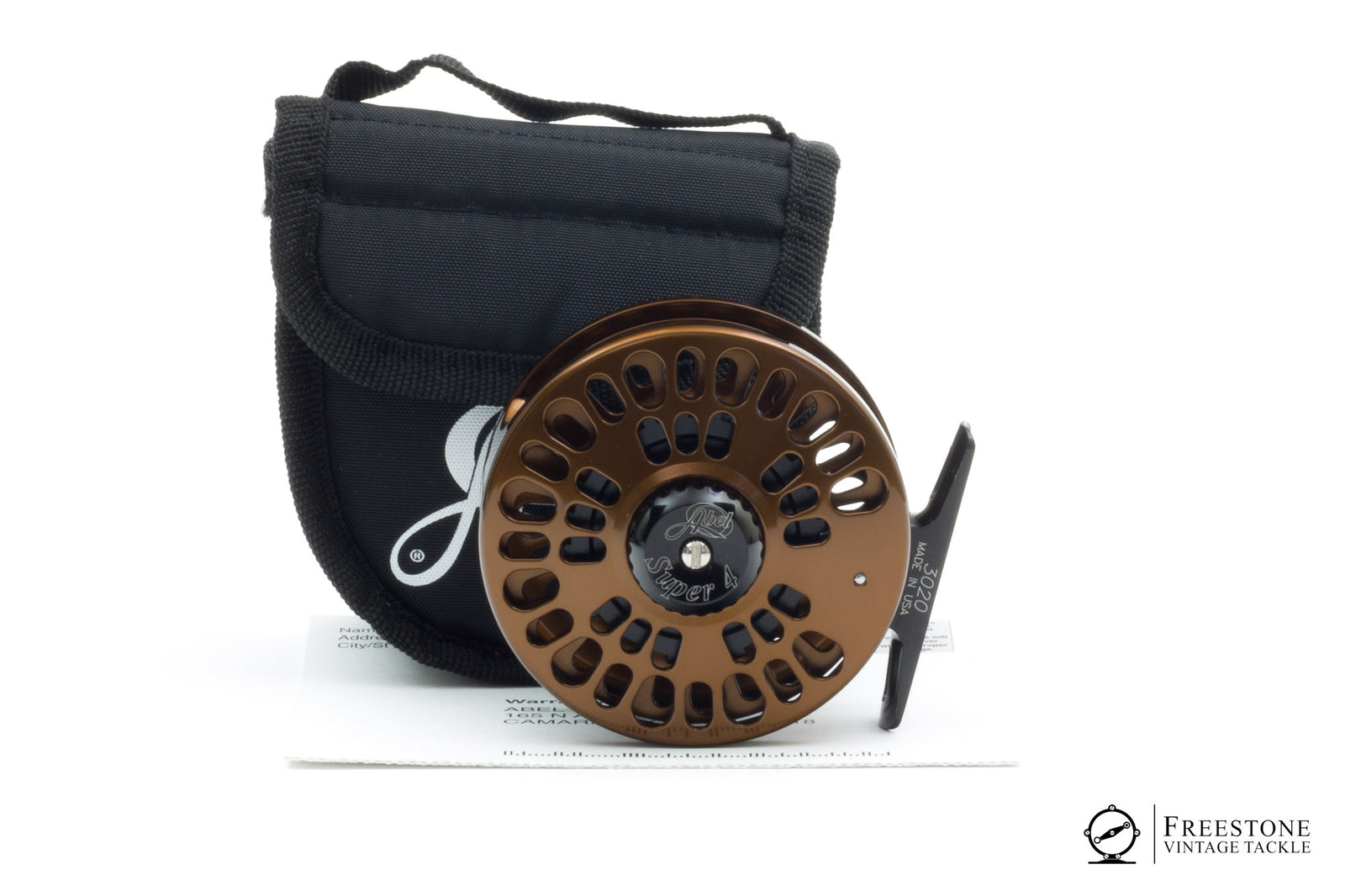 MADE IN USA – ABEL SUPER 7 TROUT FLY REEL + SPARE SPOOL – Vintage Fishing  Tackle