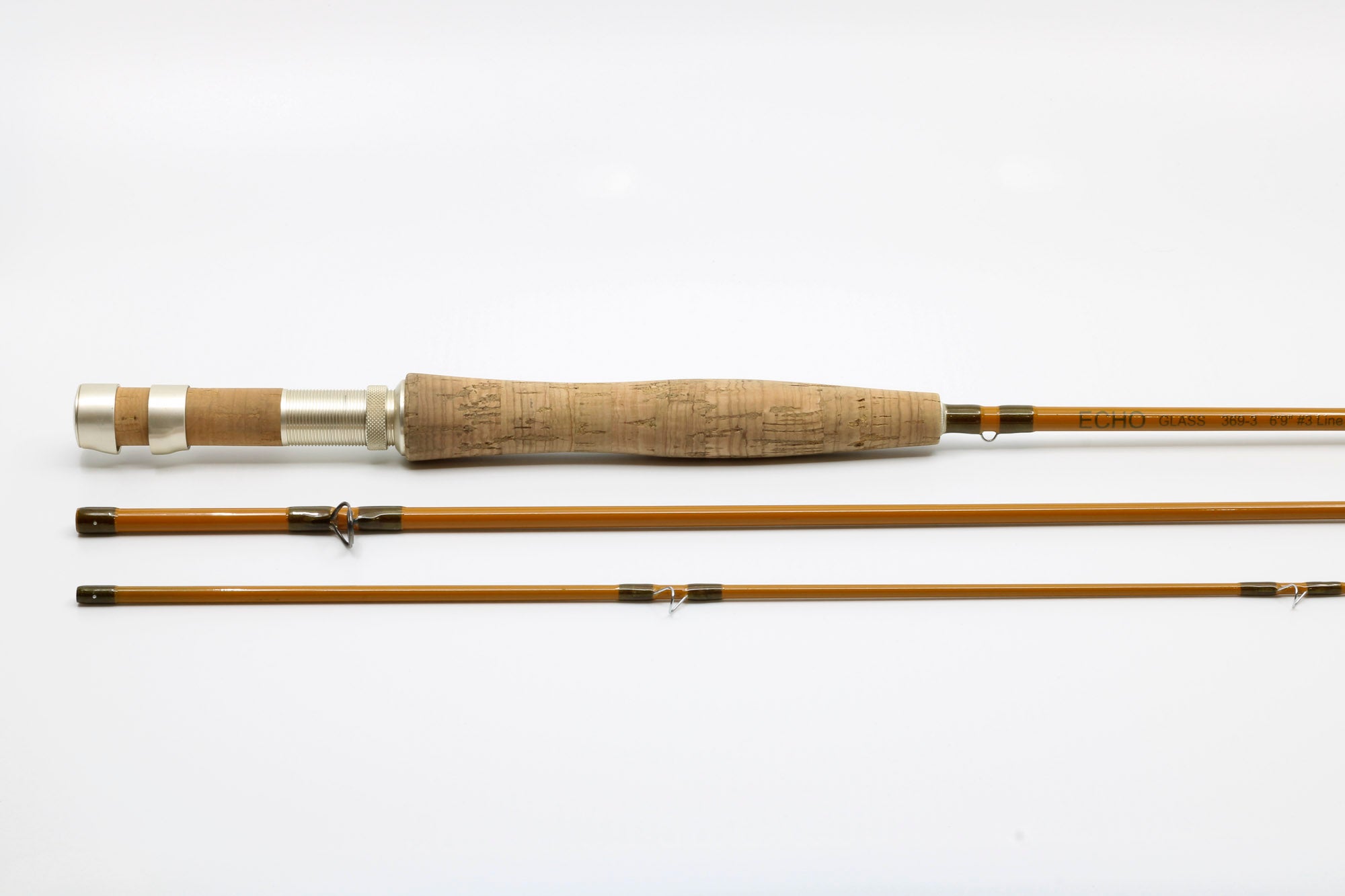 Echo - Glass 6'9 3 piece 3 weight Fly Rod - Freestone Vintage Tackle