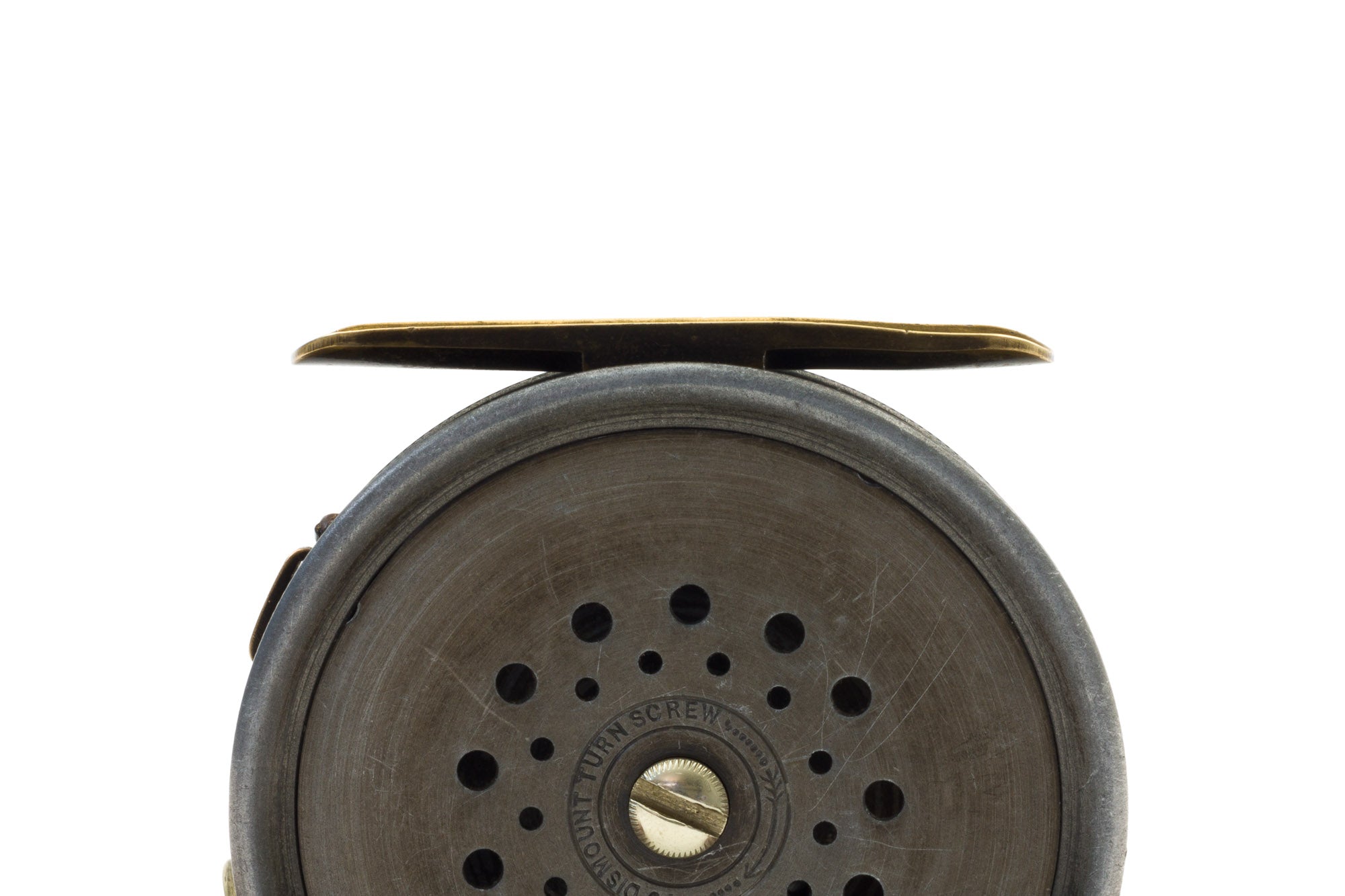 Hardy - Perfect 3 3/8 Fly Reel - 1912 Check w/ Red Agate - FSVT