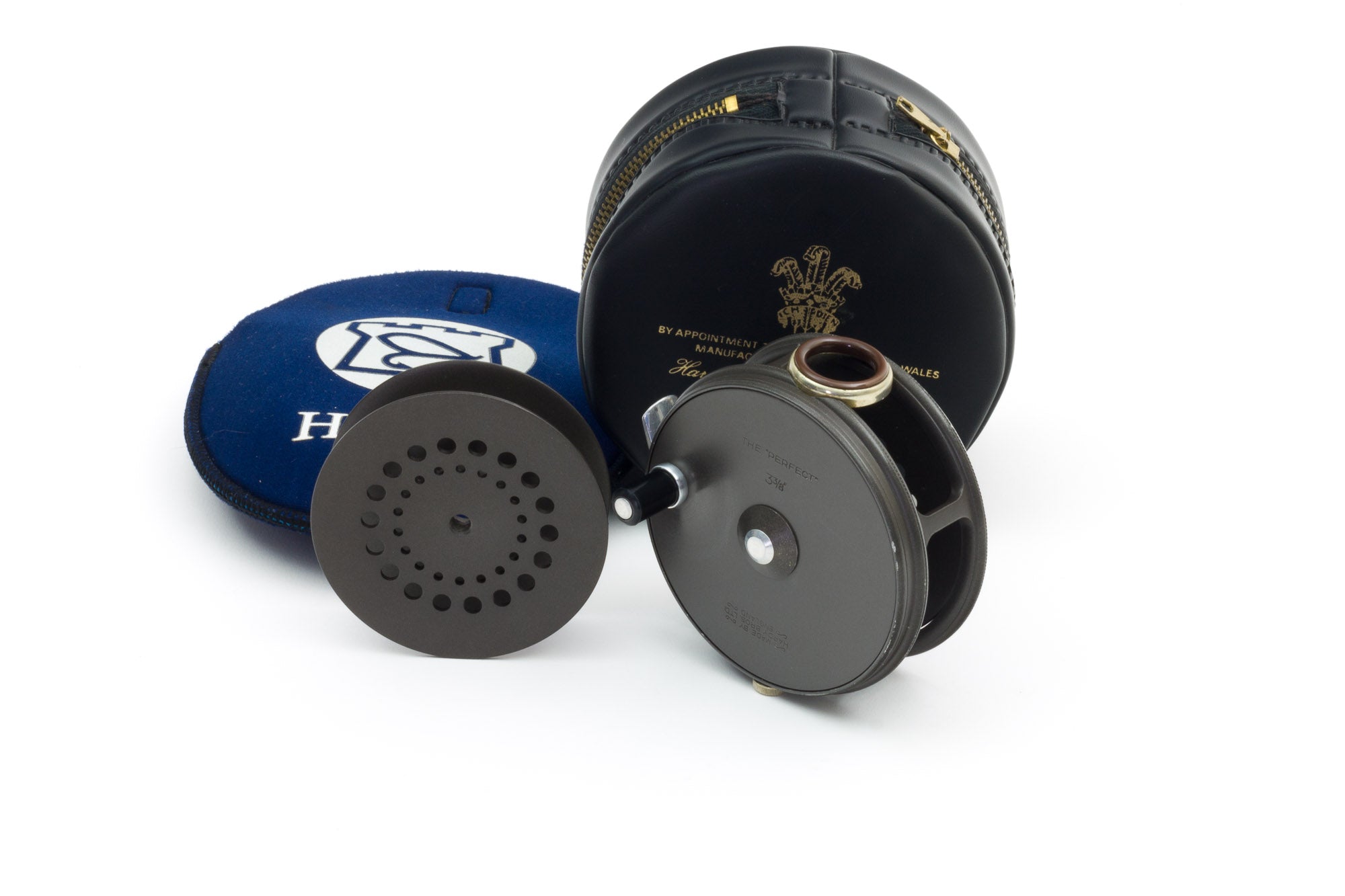 Hardy - Perfect 3 3/8 Fly Reel w/ Spare Spool - Ceramic Line