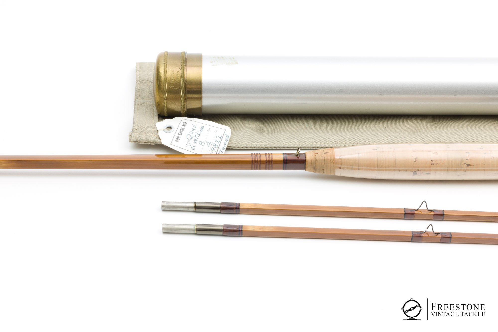 Kusse, Ron - 8' 2/2 6wt Quad Bamboo Rod