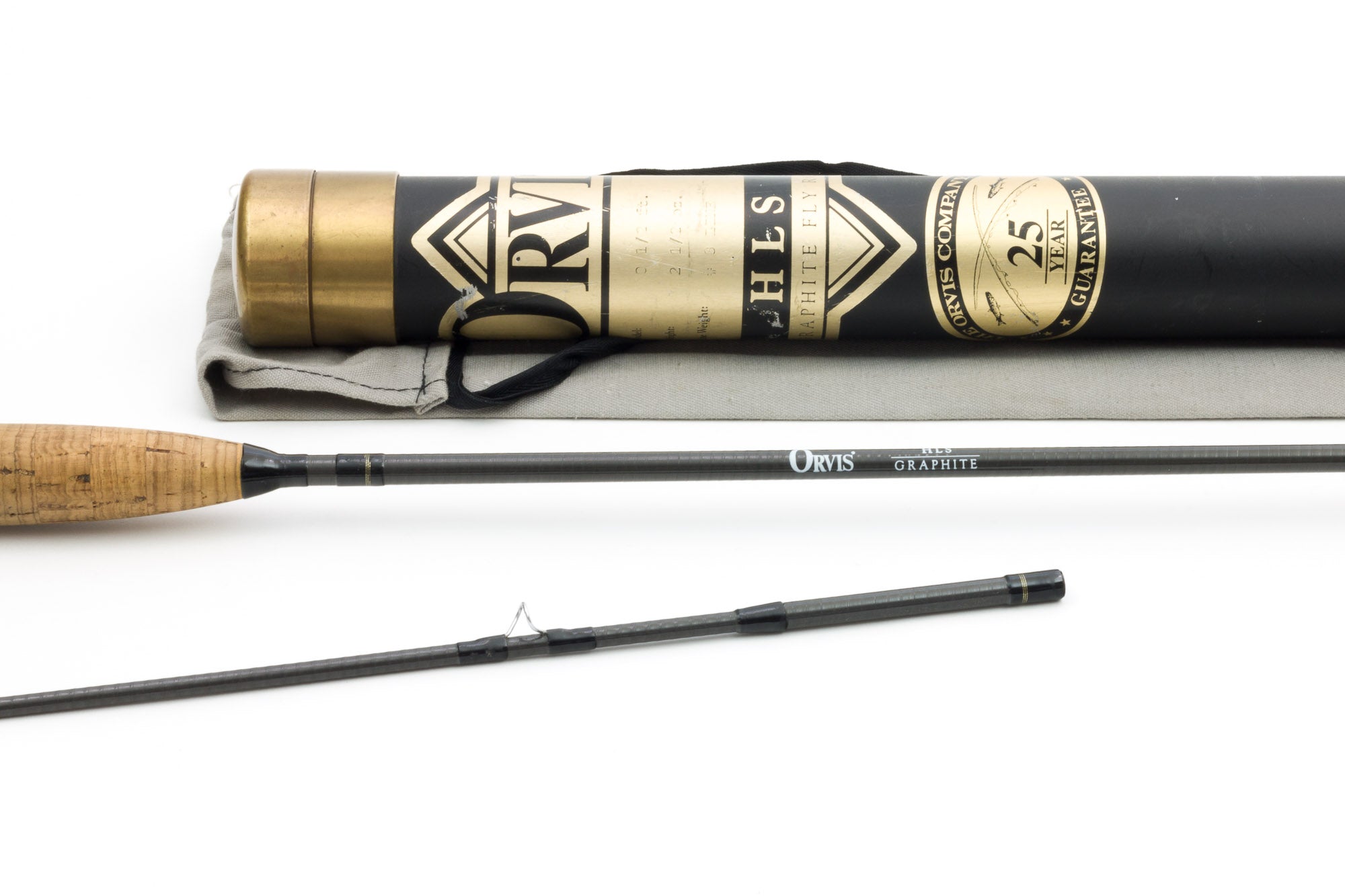 Orvis Graphite “Powerhouse” Fly Fishing Rod. 8 1/2' 8wt. W/ Tube and Sock.