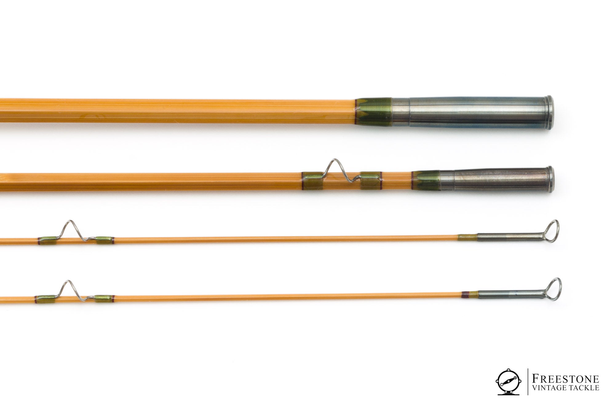 Three Vintage fishing rods, incl. Silstar, L3.3m (3)