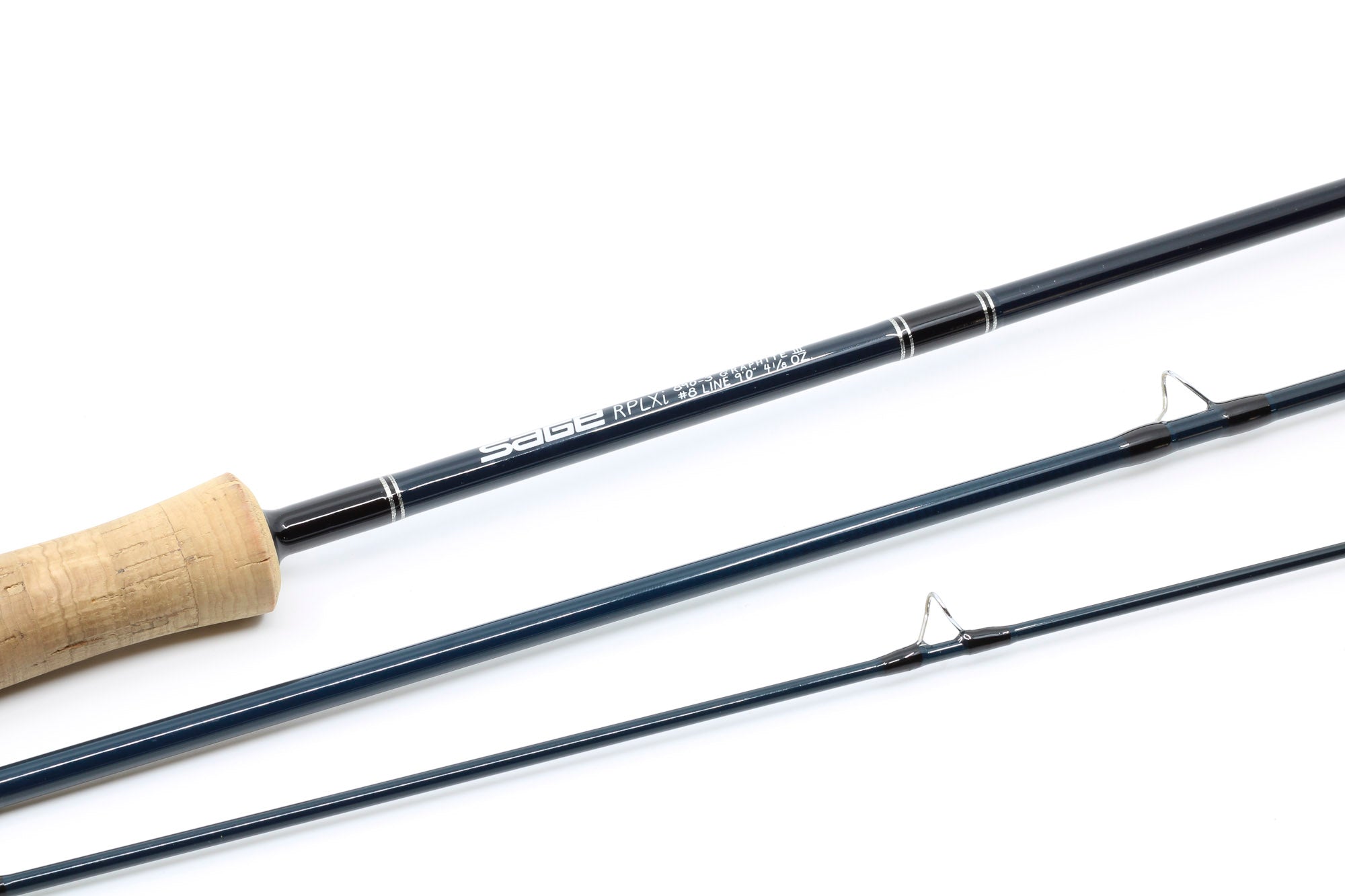 Sage Graphite 3 890-3RPLX 8 Weight 9 Foot 4-1/2 Oz Fly Rod Used With Rod  Sock